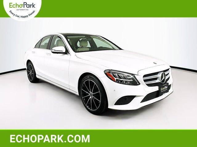 used 2021 Mercedes-Benz C-Class car, priced at $27,689