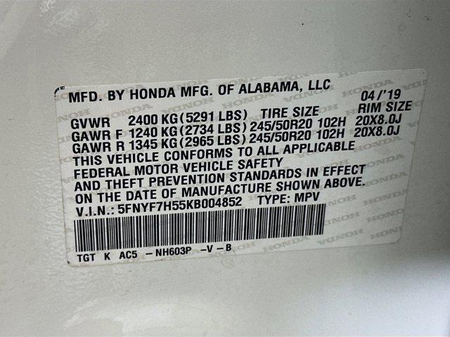 used 2019 Honda Passport car, priced at $18,996