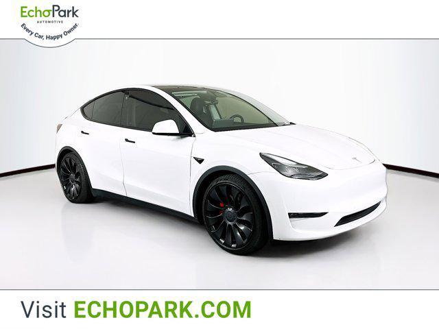 used 2022 Tesla Model Y car, priced at $27,697