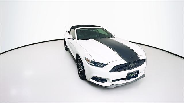 used 2016 Ford Mustang car, priced at $15,989