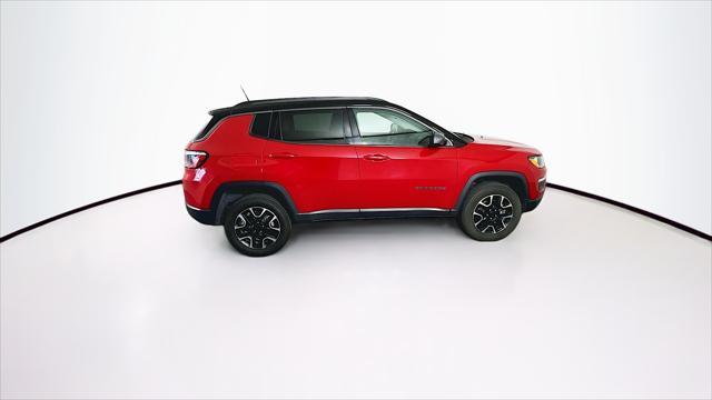 used 2021 Jeep Compass car, priced at $17,289