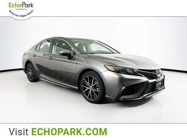 used 2021 Toyota Camry car, priced at $23,489