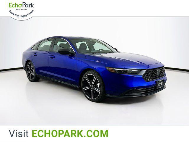 used 2023 Honda Accord Hybrid car, priced at $25,789