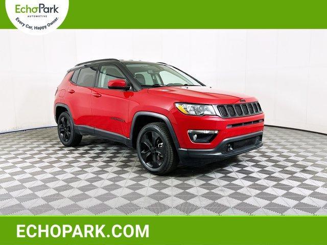 used 2021 Jeep Compass car, priced at $18,489