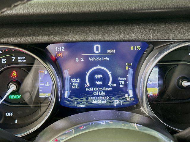 used 2022 Jeep Wrangler Unlimited 4xe car, priced at $30,597