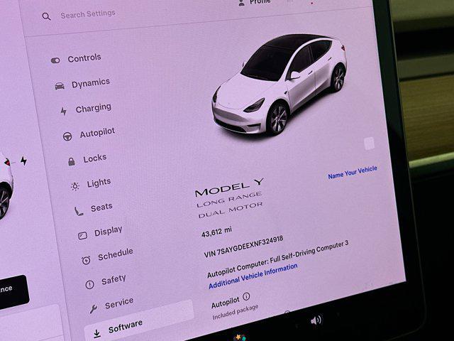 used 2022 Tesla Model Y car, priced at $26,897