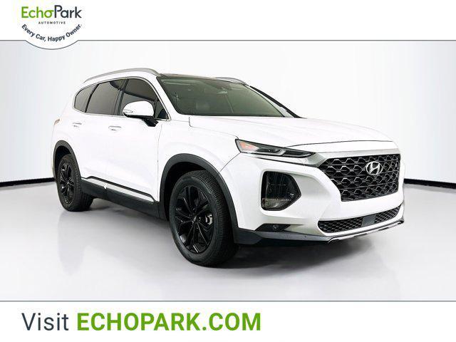 used 2019 Hyundai Santa Fe car, priced at $17,987