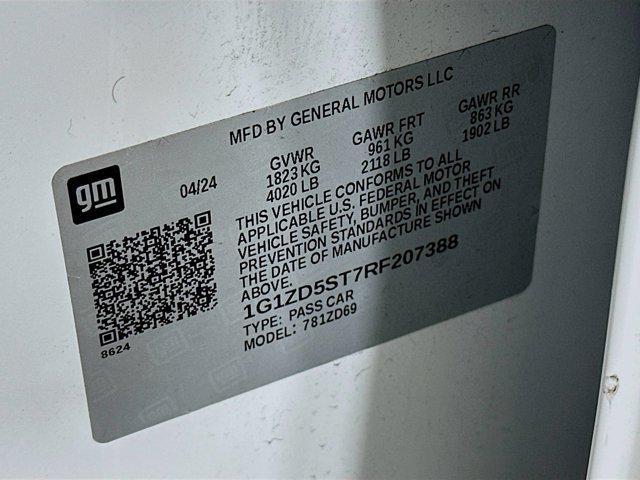 used 2024 Chevrolet Malibu car, priced at $18,387