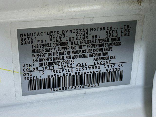 used 2023 Nissan Sentra car, priced at $17,597