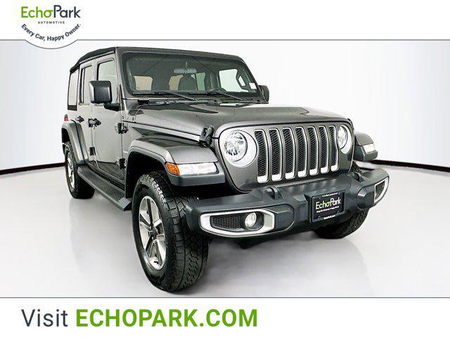 used 2021 Jeep Wrangler Unlimited car, priced at $25,889