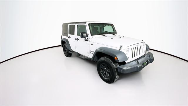 used 2016 Jeep Wrangler Unlimited car, priced at $17,499