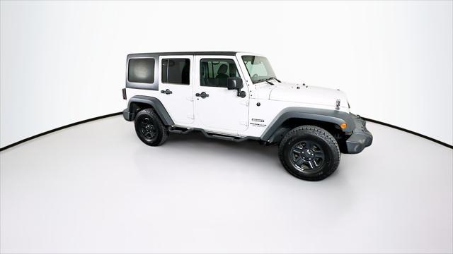 used 2016 Jeep Wrangler Unlimited car, priced at $17,499