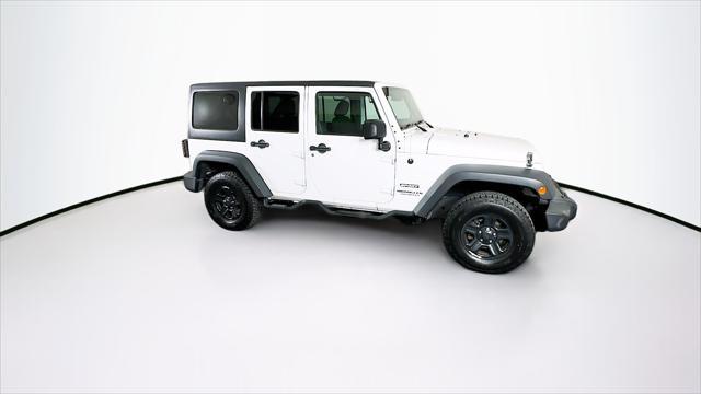 used 2016 Jeep Wrangler Unlimited car, priced at $17,499