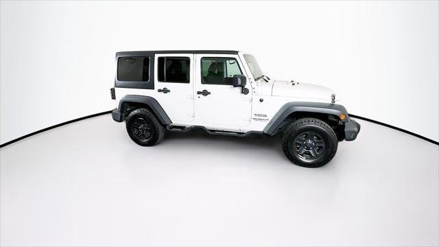 used 2016 Jeep Wrangler Unlimited car, priced at $17,499