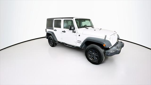 used 2016 Jeep Wrangler Unlimited car, priced at $17,499