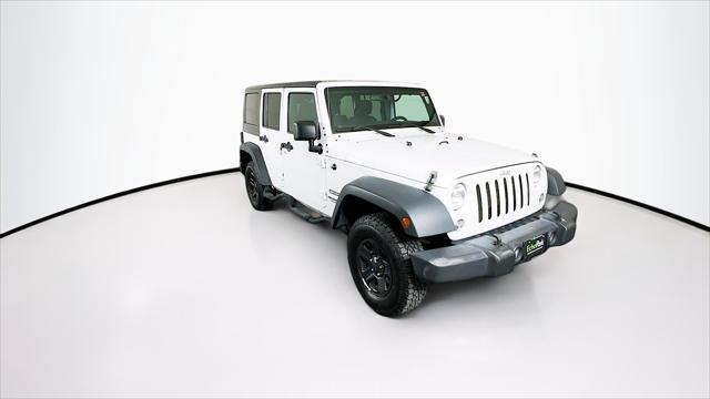 used 2016 Jeep Wrangler Unlimited car, priced at $17,499