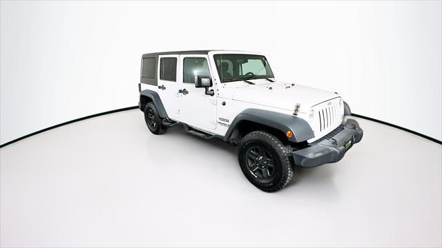 used 2016 Jeep Wrangler Unlimited car, priced at $17,499