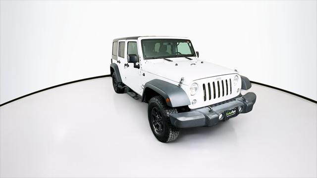 used 2016 Jeep Wrangler Unlimited car, priced at $17,499