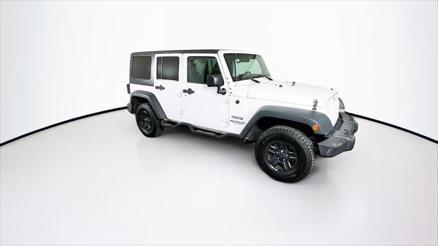 used 2016 Jeep Wrangler Unlimited car, priced at $17,499