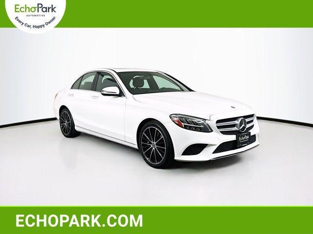 used 2021 Mercedes-Benz C-Class car, priced at $27,389