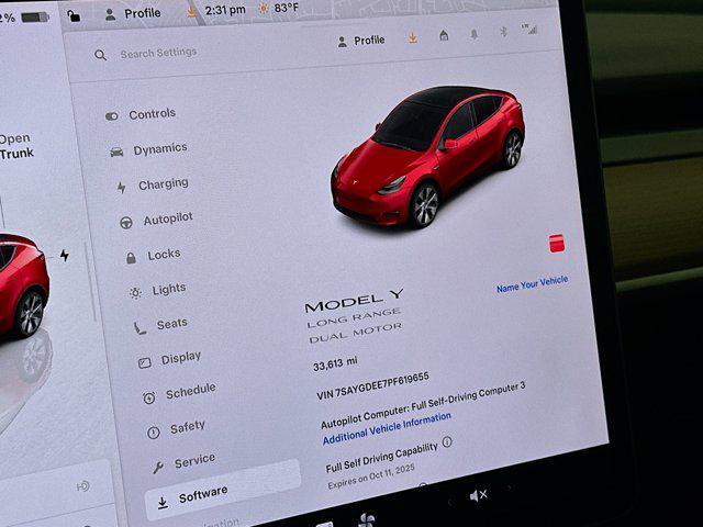 used 2023 Tesla Model Y car, priced at $30,497