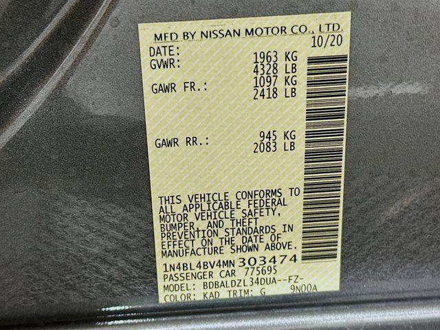 used 2021 Nissan Altima car, priced at $17,887