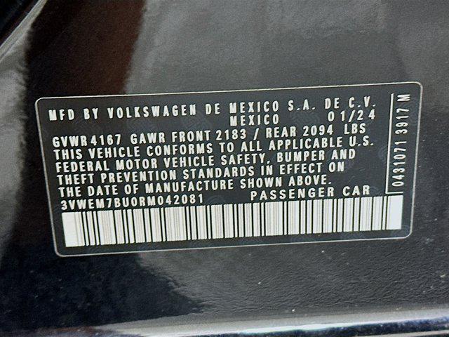 used 2024 Volkswagen Jetta car, priced at $19,497