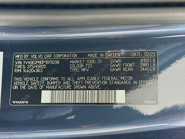 used 2023 Volvo XC90 car, priced at $31,487