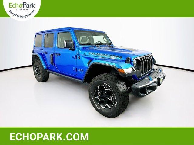 used 2021 Jeep Wrangler Unlimited 4xe car, priced at $36,689