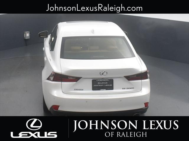 used 2016 Lexus IS 200t car, priced at $15,995