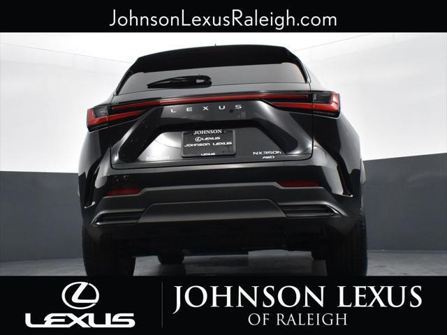 new 2025 Lexus NX 350h car, priced at $53,470