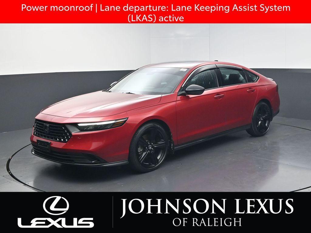 used 2023 Honda Accord Hybrid car, priced at $28,896