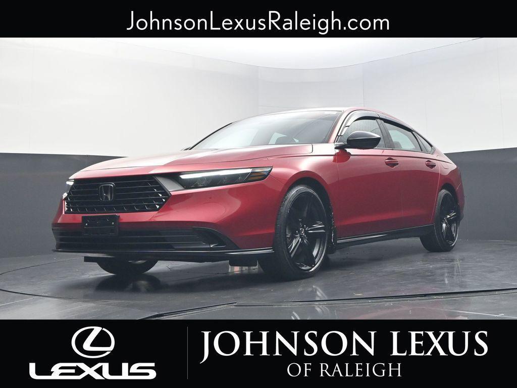 used 2023 Honda Accord Hybrid car, priced at $28,896