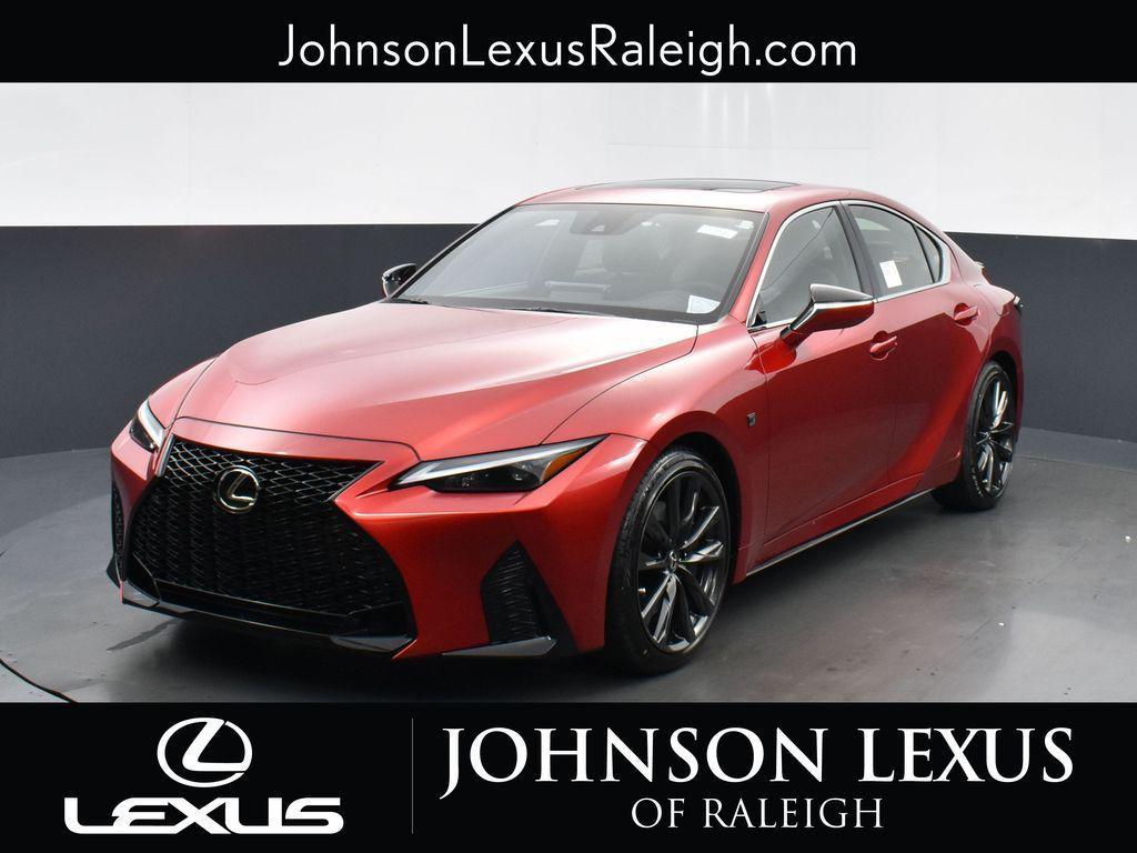used 2024 Lexus IS 350 car, priced at $42,950