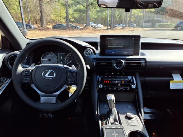 new 2025 Lexus IS 350 car, priced at $46,588