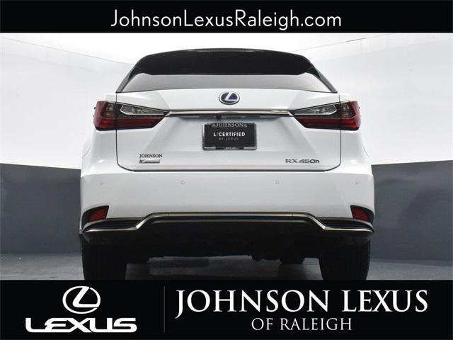 used 2022 Lexus RX 450h car, priced at $47,577