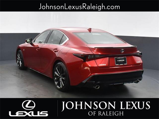 used 2024 Lexus IS 350 car, priced at $48,995