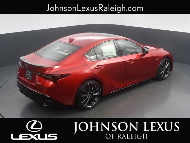new 2025 Lexus IS 350 car, priced at $49,663