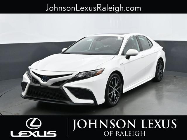 used 2021 Toyota Camry car, priced at $24,385