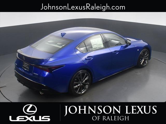 new 2025 Lexus IS 350 car, priced at $52,723