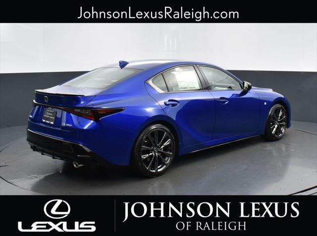 new 2025 Lexus IS 350 car, priced at $52,723