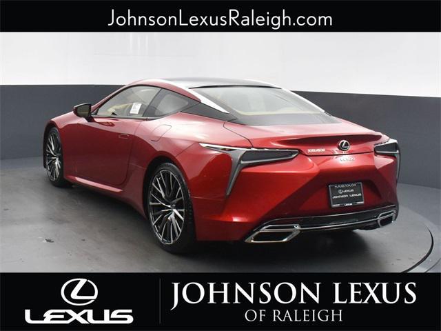 new 2025 Lexus LC 500 car, priced at $105,309