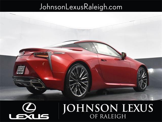 new 2025 Lexus LC 500 car, priced at $105,309