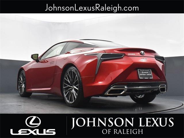 new 2025 Lexus LC 500 car, priced at $105,309