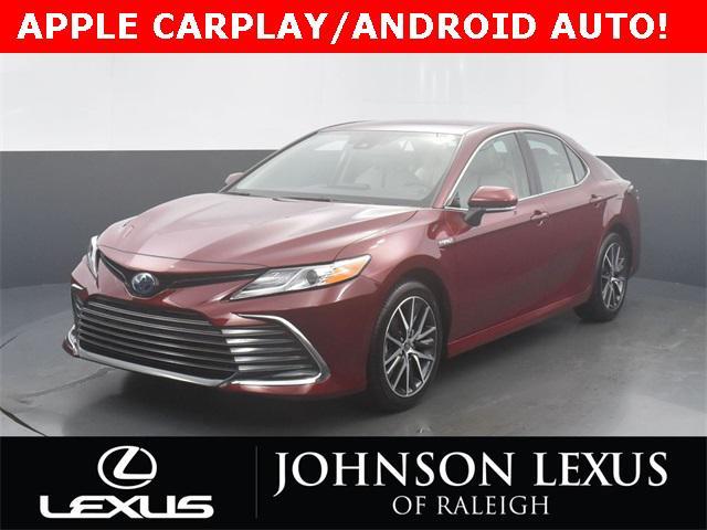 used 2021 Toyota Camry Hybrid car, priced at $27,333