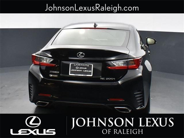 used 2016 Lexus RC 200t car, priced at $26,979