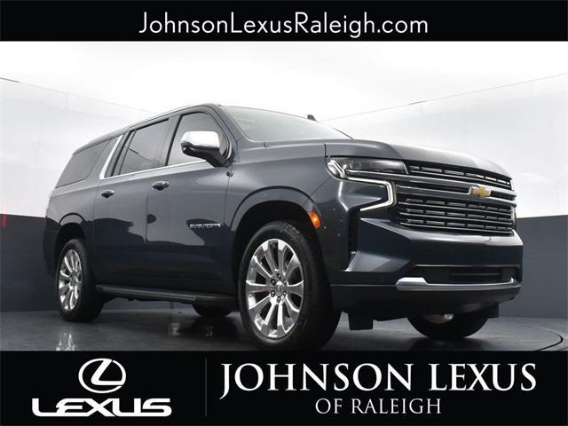 used 2021 Chevrolet Suburban car, priced at $48,740