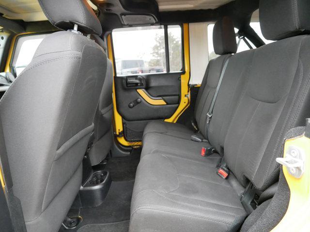 used 2015 Jeep Wrangler Unlimited car, priced at $19,099