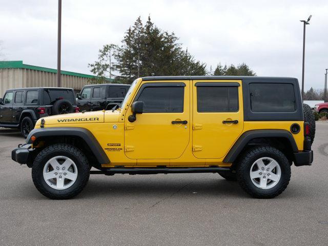 used 2015 Jeep Wrangler Unlimited car, priced at $19,099