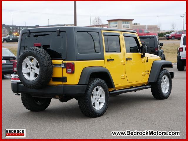 used 2015 Jeep Wrangler Unlimited car, priced at $19,799